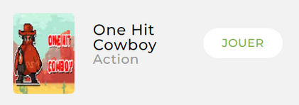 le jeu One Hit Cowboy sur Mobijeux 