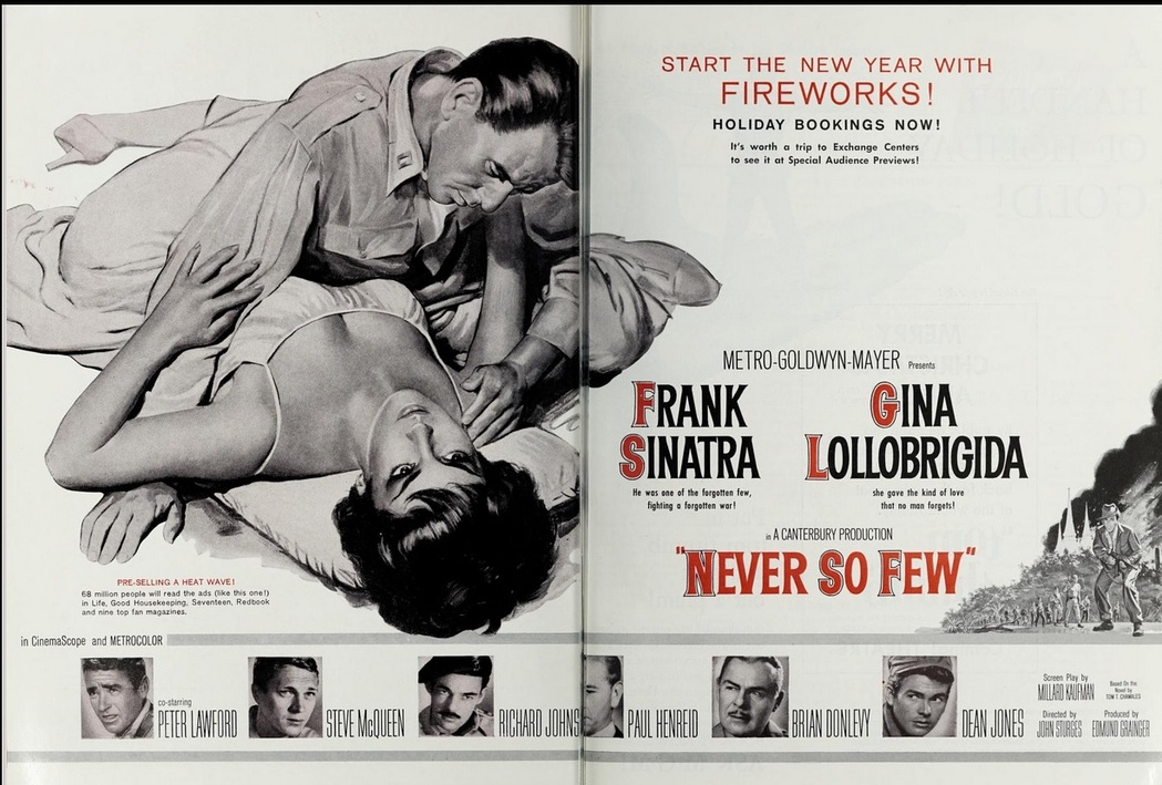 NEVER SO FEW (LA PROIE DES VAUTOURS) box office USA 1959