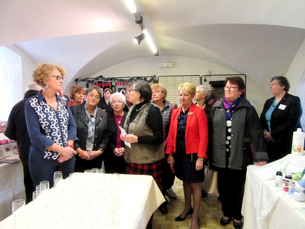 Le Zonta-Club Châtillonnais a remis un chèque à l'Association "Solidarité Femmes"