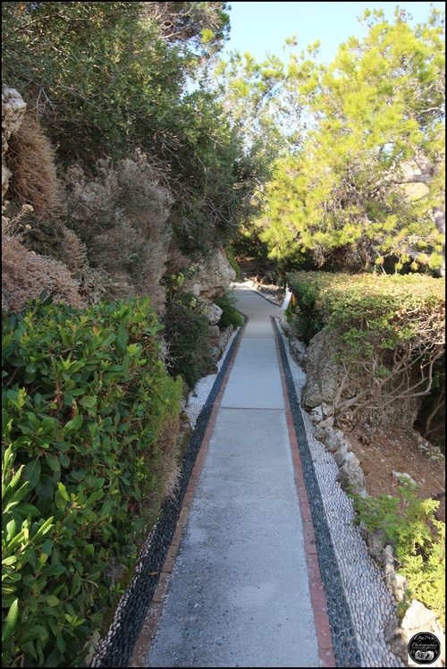 Grèce, île de Rhodes, les thermes de Kallithéa