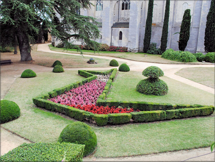 Photos des jardins du château de Montreuil Bellay