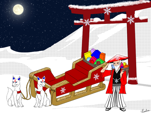 Concours Sayonn'ara - Père Noël Japonais