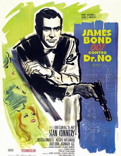 JAMES BOND 007 CONTRE Dr. NO BOX OFFICE FRANCE 1963