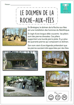 Arts de l'espace - Le dolmen de la roche aux fées