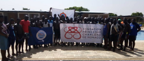 Action de la fondation Princesse Charlene  au Burkina Faso