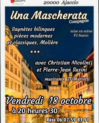 18 d'ottubre - Teatru - Una mascherata