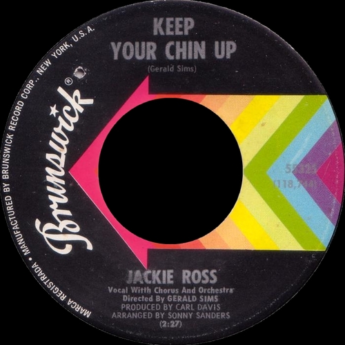 Jackie Ross : CD " Keep Your Chin Up The Singles Years 1965-1976 " SB Records DP 127 [ FR ]