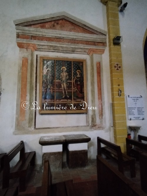 Roquebrune-sur-Argens, l'église Saint Pierre - Saint Paul