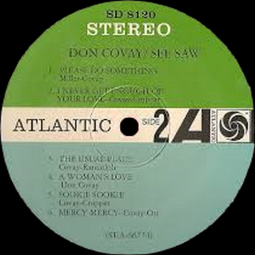 Don Covay & The Goodtimers : Album " See-Saw " Atlantic Records 8120 [ US ]