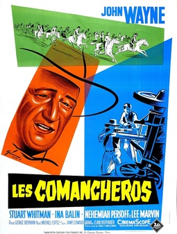 LES COMANCHEROS BOX OFFICE FRANCE 1962