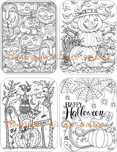 Coloriages Halloween ! 