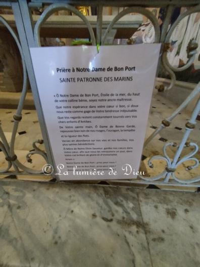 Antibes, la chapelle de la Garoupe