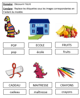 POP à l'école (MS/GS) 