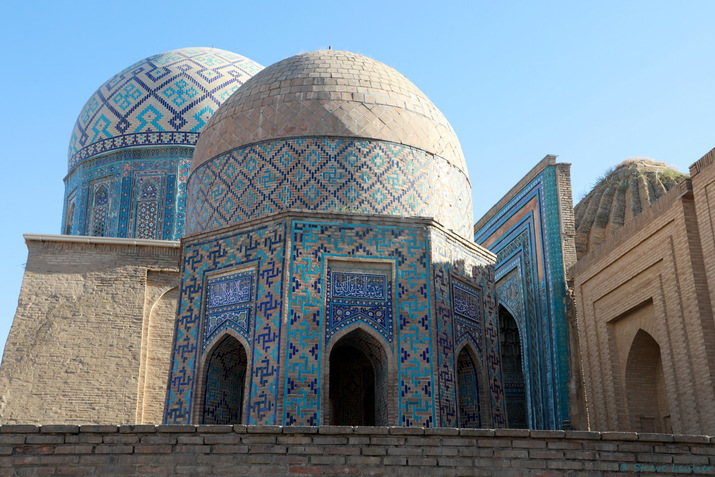Mausolée octogonal, nécropole Chah-e-Zindeh, Samarcande