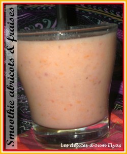 Smoothie abricots fraises (7)