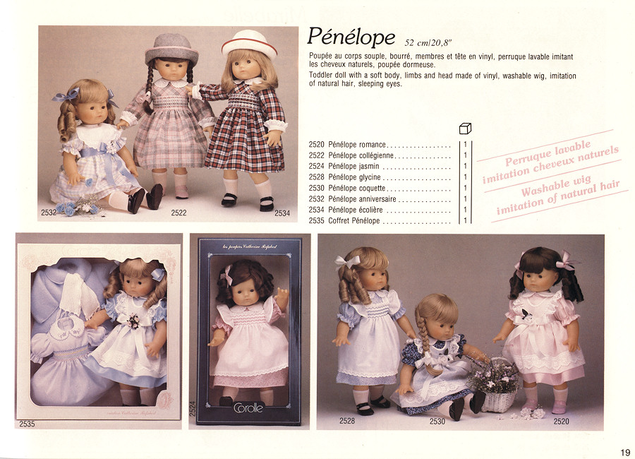 Catalogue Corolle 1984 - Bébés Corolle
