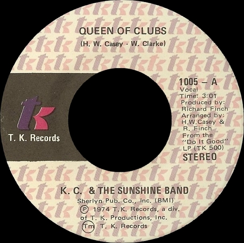 K.C. & The Sunshine Band : Album " Do It Good " T.K. Records TK 500 [ US ]