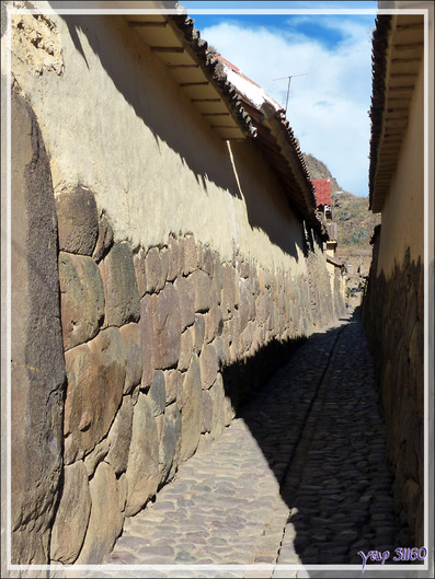 Rues du vieux Ollantaytambo - Pérou