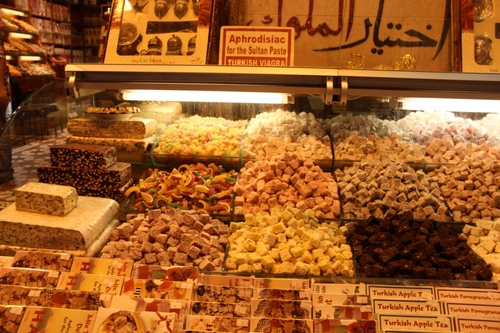 Le marché aux épices d'Istanbul