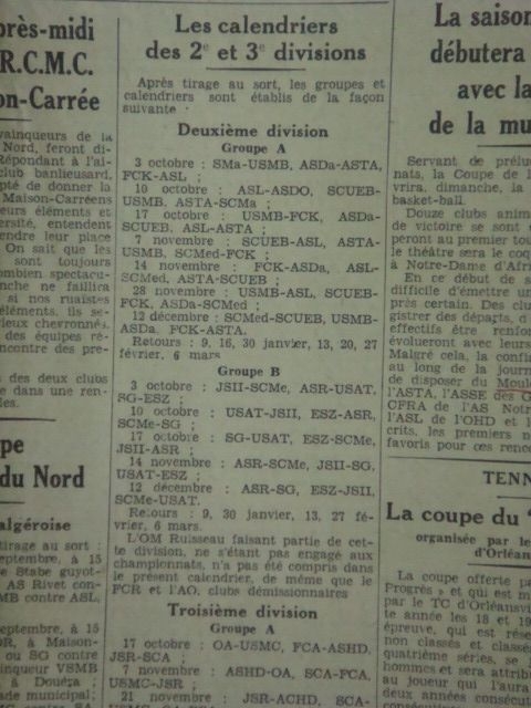 usmb en 2ème division