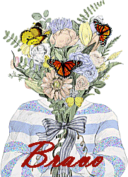 Bouquet et papillons (Suite 3)
