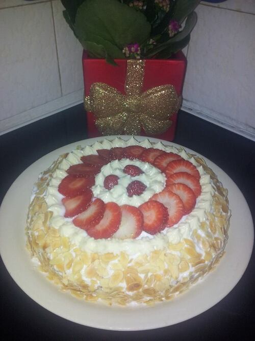 gateaux aux fraises