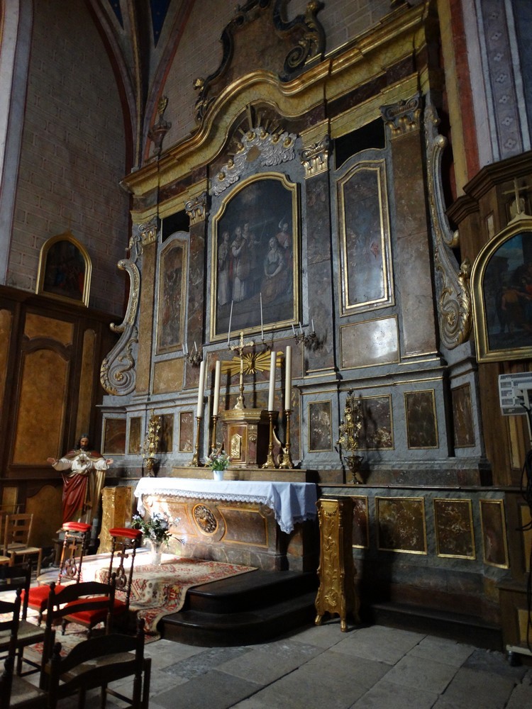 L'église Saint-Maur à Martel...