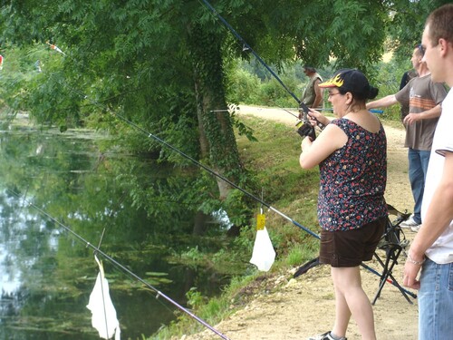 Le concours de Pêche de Sainte Colombe s/Seine