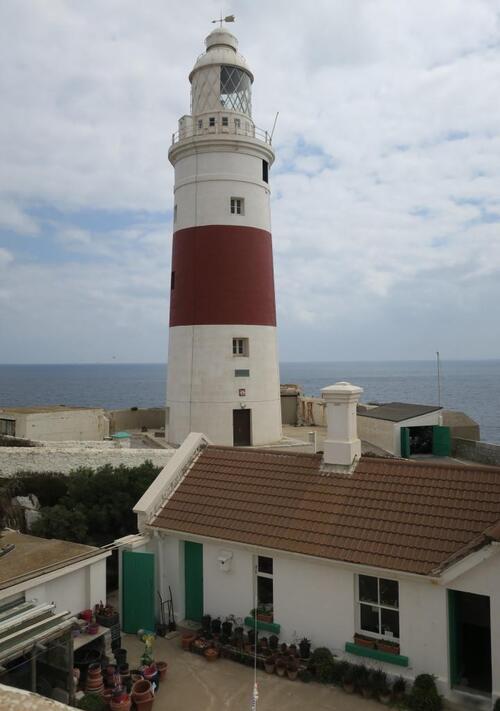 Le phare Trinity à Europa Point à Gibraltar