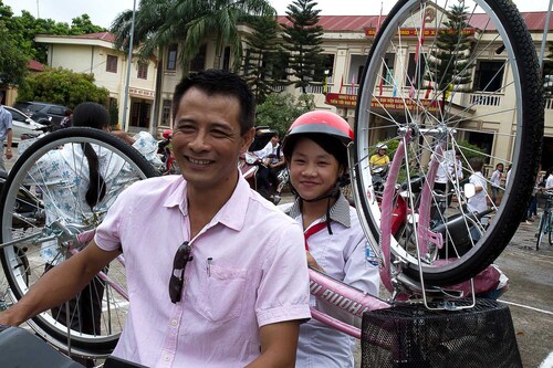 Les Vélos de Ecole Pour Tous au Vietnam