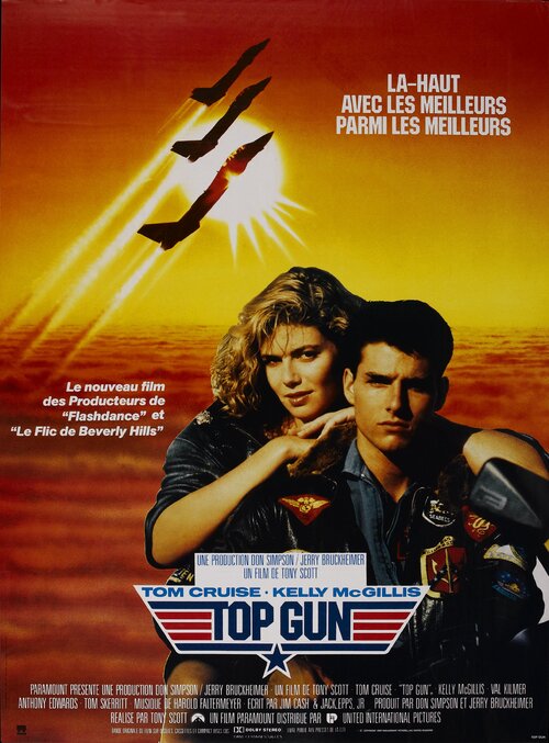 TOP GUN -  TOM CRUISE BOX OFFICE 1986