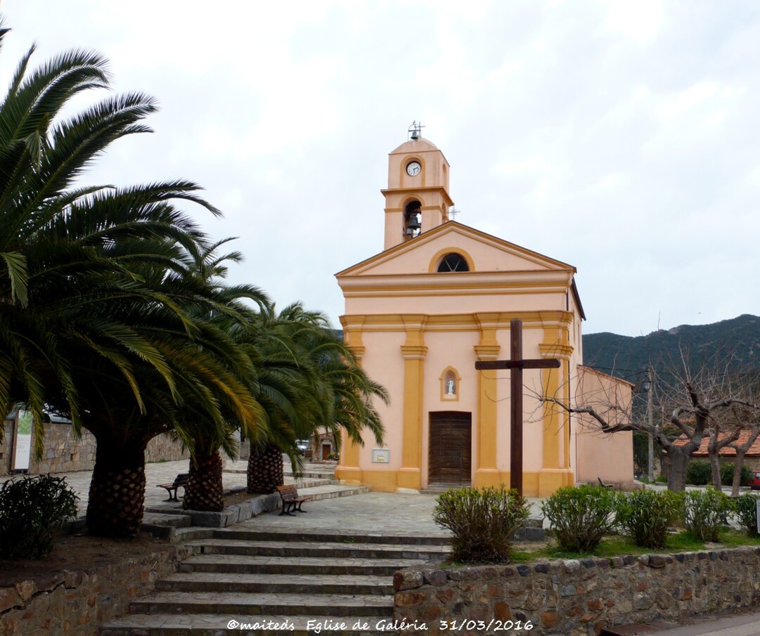 Eglise Sainte-Marie de Galéria - Corse