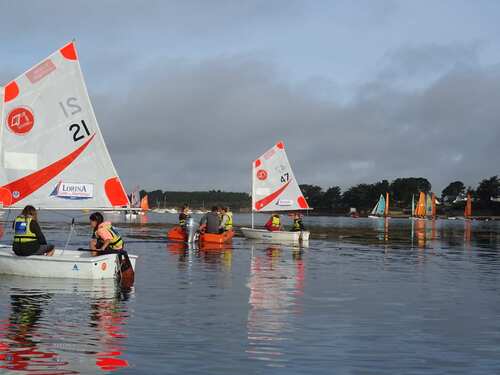 La première séance de voile (2)