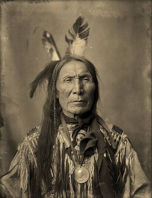  Américans Indians photos vintages