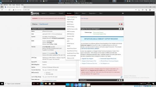 Installation Proxy Squid dans pfsense