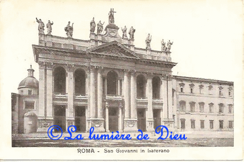 La basilique Saint Jean de Latran