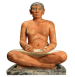 Scribe -Egypte 2600-2300 av JC