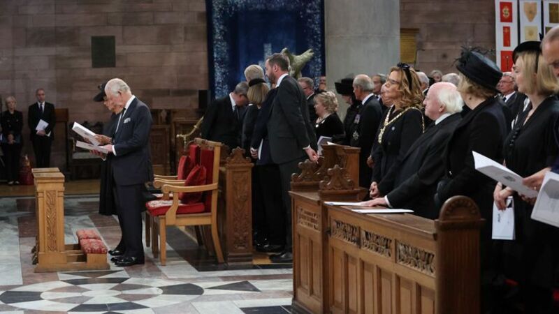  Service of Reflection at St Anne's Cathedral in Belfast