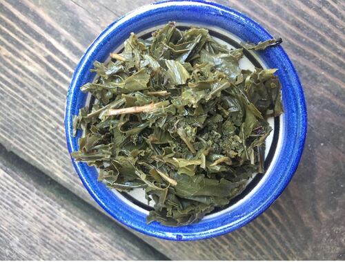 Le thé vert Fraise - Rhubarbe de Terre d'Oc