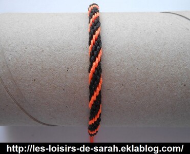 Bracelet Kumihimo Circulaire - 12 fils (15)