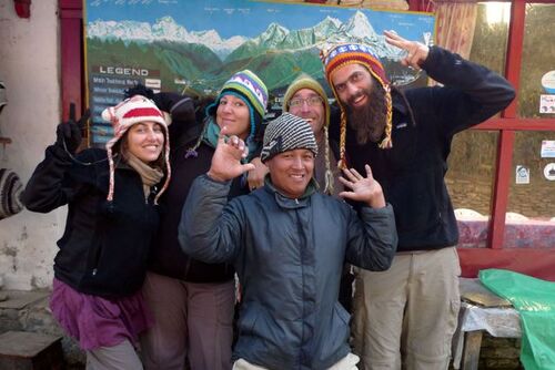 Les Annapurnas avec Laure et Xa les gardois