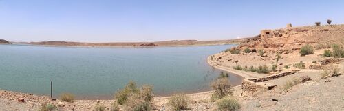 13 avril - Ouarzazate - pique-nique au barrage Al Mansour