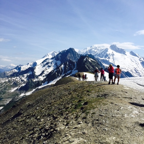 Le tour du Mont-Blanc