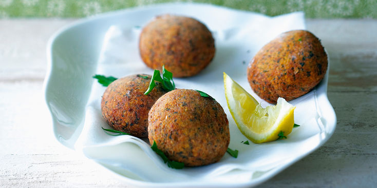 Recette : Boulettes de pois chiches à l'indienne