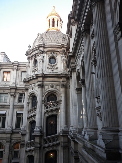 Visite des salons de l'Hôtel de Ville de Paris