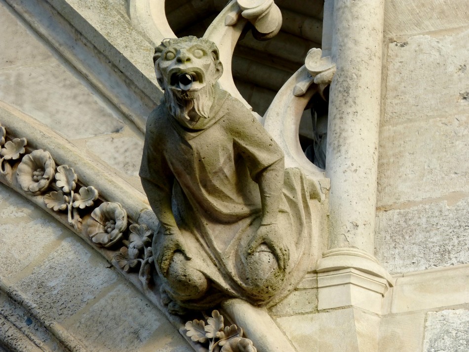 Les gargouilles et chimères de la Dame d'Amiens