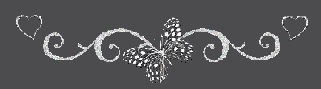 Gif barre séparateur papillon scintillant et coeurs Gif barre séparateur papillon scintillant et coeurs