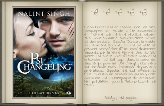 « Psi changeling [01] : Esclave des sens » de Nalini Singh