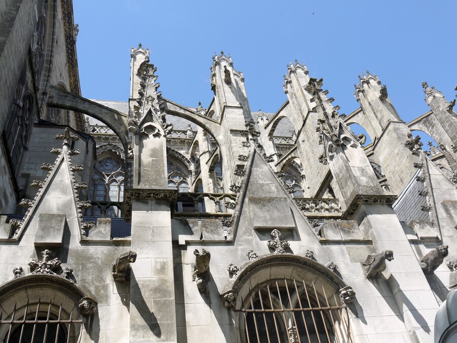 Tours - Indre et Loire - La cathédrale Saint-Gatien 