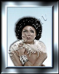 Bleu neige